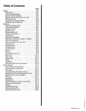 Mercury Mariner Outboard 225 3 Litre Service Manual 1994, Page 39