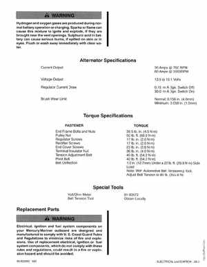 Mercury Mariner Outboard 225 3 Litre Service Manual 1994, Page 42