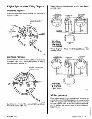 Mercury Mariner Outboard 225 3 Litre Service Manual 1994, Page 85