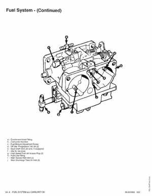 Mercury Mariner Outboard 225 3 Litre Service Manual 1994, Page 94
