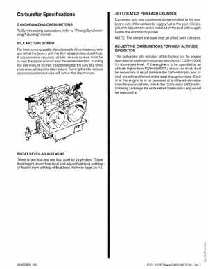 Mercury Mariner Outboard 225 3 Litre Service Manual 1994, Page 97