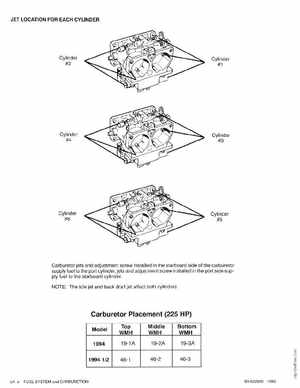 Mercury Mariner Outboard 225 3 Litre Service Manual 1994, Page 98