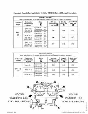 Mercury Mariner Outboard 225 3 Litre Service Manual 1994, Page 99