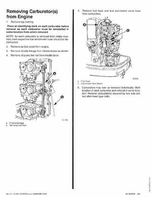 Mercury Mariner Outboard 225 3 Litre Service Manual 1994, Page 102