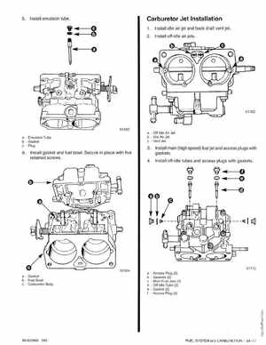 Mercury Mariner Outboard 225 3 Litre Service Manual 1994, Page 107
