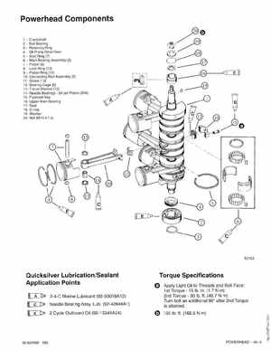 Mercury Mariner Outboard 225 3 Litre Service Manual 1994, Page 127