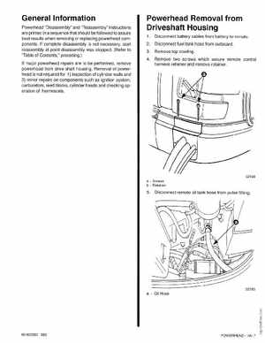 Mercury Mariner Outboard 225 3 Litre Service Manual 1994, Page 129