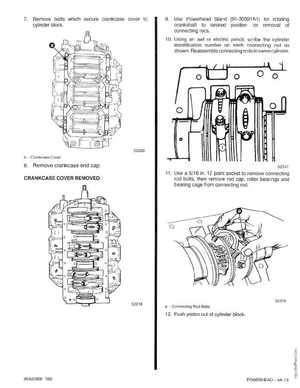 Mercury Mariner Outboard 225 3 Litre Service Manual 1994, Page 135