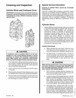 Mercury Mariner Outboard 225 3 Litre Service Manual 1994, Page 141