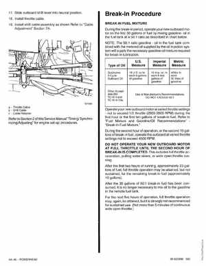 Mercury Mariner Outboard 225 3 Litre Service Manual 1994, Page 168