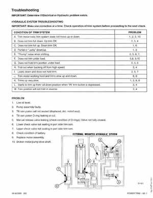 Mercury Mariner Outboard 225 3 Litre Service Manual 1994, Page 188
