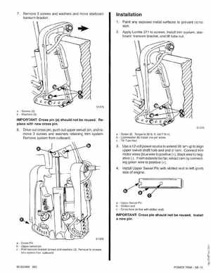 Mercury Mariner Outboard 225 3 Litre Service Manual 1994, Page 196