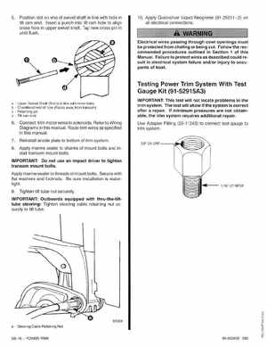 Mercury Mariner Outboard 225 3 Litre Service Manual 1994, Page 197