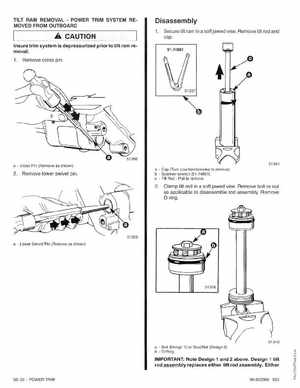 Mercury Mariner Outboard 225 3 Litre Service Manual 1994, Page 203