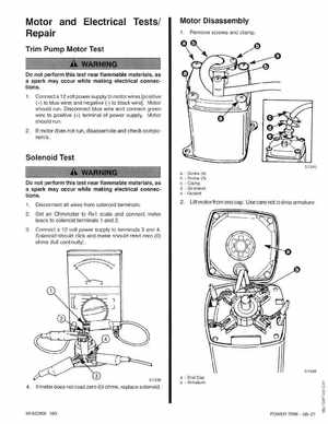 Mercury Mariner Outboard 225 3 Litre Service Manual 1994, Page 208