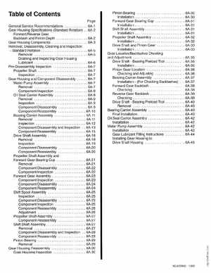 Mercury Mariner Outboard 225 3 Litre Service Manual 1994, Page 216