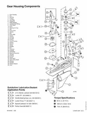 Mercury Mariner Outboard 225 3 Litre Service Manual 1994, Page 219