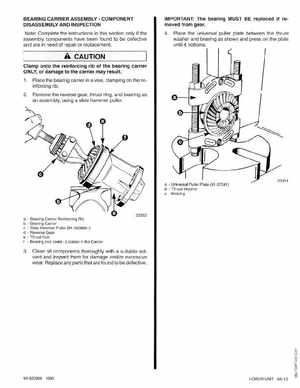 Mercury Mariner Outboard 225 3 Litre Service Manual 1994, Page 229