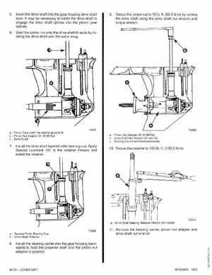 Mercury Mariner Outboard 225 3 Litre Service Manual 1994, Page 250