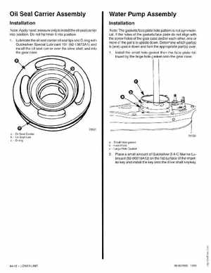 Mercury Mariner Outboard 225 3 Litre Service Manual 1994, Page 258