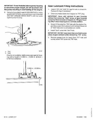 Mercury Mariner Outboard 225 3 Litre Service Manual 1994, Page 260