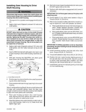 Mercury Mariner Outboard 225 3 Litre Service Manual 1994, Page 261