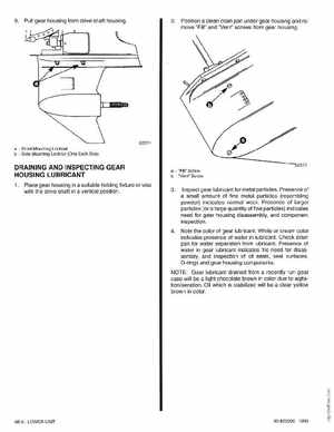 Mercury Mariner Outboard 225 3 Litre Service Manual 1994, Page 269