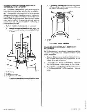 Mercury Mariner Outboard 225 3 Litre Service Manual 1994, Page 279