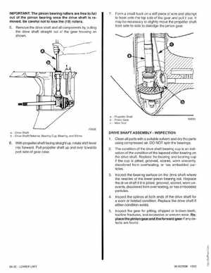 Mercury Mariner Outboard 225 3 Litre Service Manual 1994, Page 283