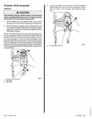 Mercury Mariner Outboard 225 3 Litre Service Manual 1994, Page 285