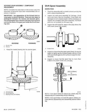 Mercury Mariner Outboard 225 3 Litre Service Manual 1994, Page 289
