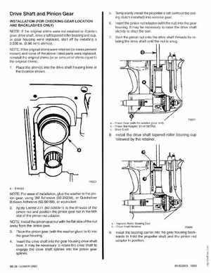 Mercury Mariner Outboard 225 3 Litre Service Manual 1994, Page 299