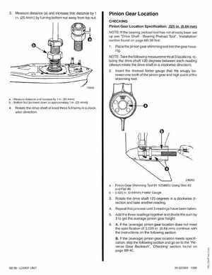 Mercury Mariner Outboard 225 3 Litre Service Manual 1994, Page 301