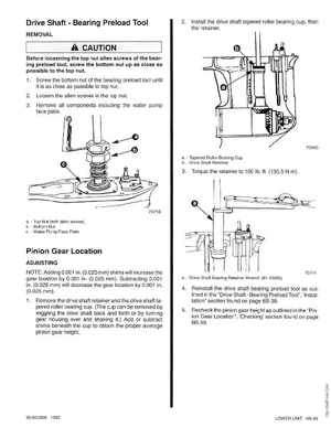 Mercury Mariner Outboard 225 3 Litre Service Manual 1994, Page 302