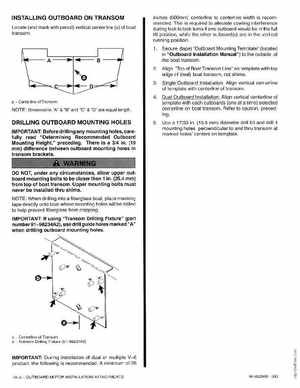 Mercury Mariner Outboard 225 3 Litre Service Manual 1994, Page 326