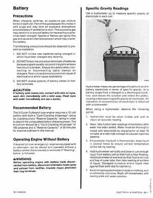 Mercury Mariner Service Manual 6, 8, 9.9 210CC Sailpower, Page 21