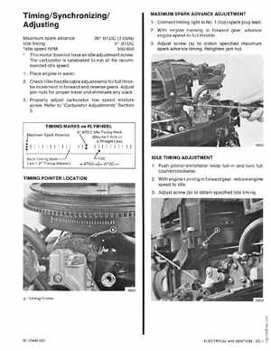 Mercury Mariner Service Manual 6, 8, 9.9 210CC Sailpower, Page 35