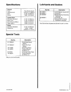 Mercury Mariner Service Manual 6, 8, 9.9 210CC Sailpower, Page 62