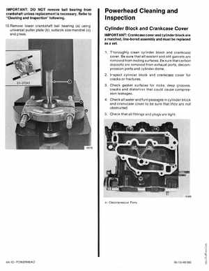 Mercury Mariner Service Manual 6, 8, 9.9 210CC Sailpower, Page 73
