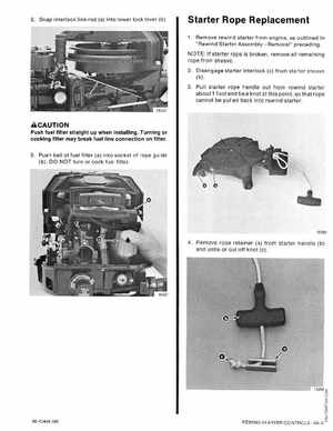 Mercury Mariner Service Manual 6, 8, 9.9 210CC Sailpower, Page 124