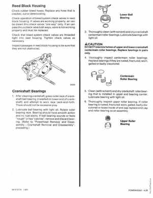 Mercury Mariner V-250 V-275 Outboard Service Shop Manual 1990, Page 126