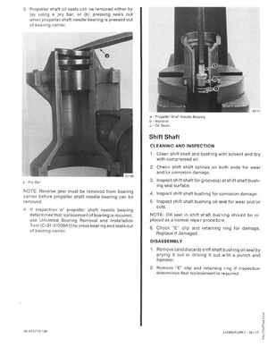 Mercury Mariner V-250 V-275 Outboard Service Shop Manual 1990, Page 190