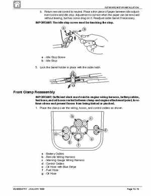 Mercury Optimax Models 135, 150, Direct Fuel Injection., Page 50