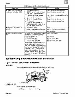 Mercury Optimax Models 135, 150, Direct Fuel Injection., Page 70