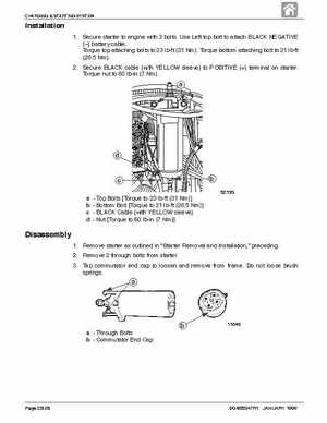Mercury Optimax Models 135, 150, Direct Fuel Injection., Page 101
