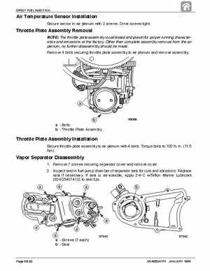 Mercury Optimax Models 135, 150, Direct Fuel Injection., Page 173