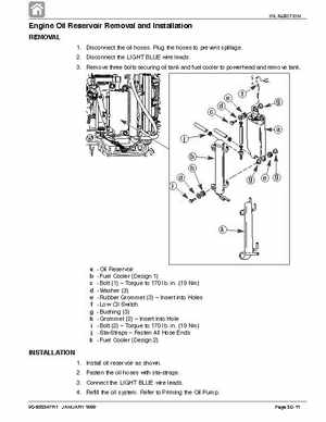 Mercury Optimax Models 135, 150, Direct Fuel Injection., Page 210