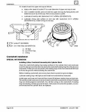 Mercury Optimax Models 135, 150, Direct Fuel Injection., Page 262