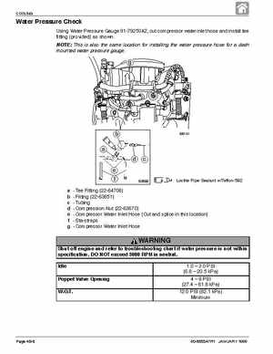 Mercury Optimax Models 135, 150, Direct Fuel Injection., Page 288
