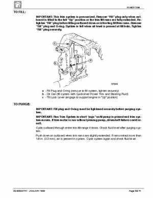 Mercury Optimax Models 135, 150, Direct Fuel Injection., Page 315